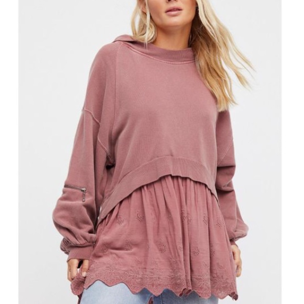 Free People Sweet streets hoodie